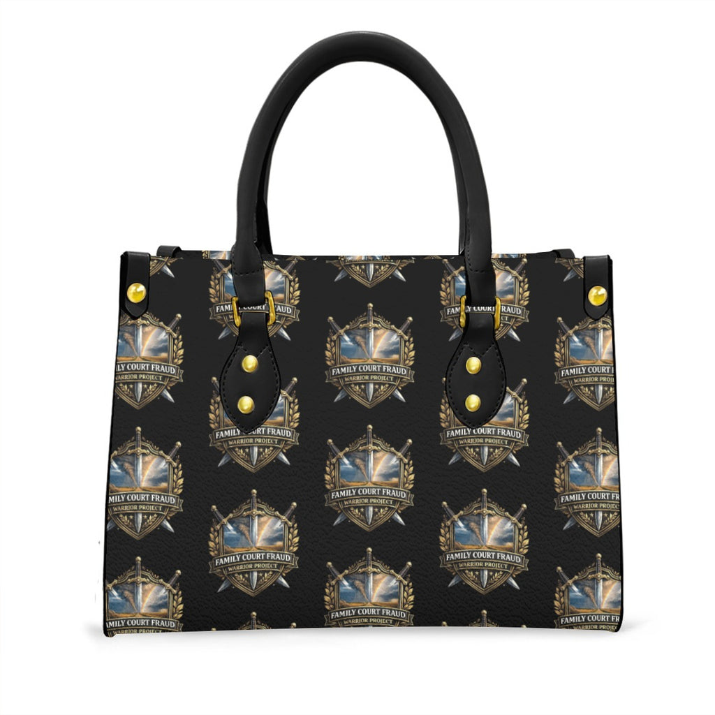Women's Tote Bag With Black Handle